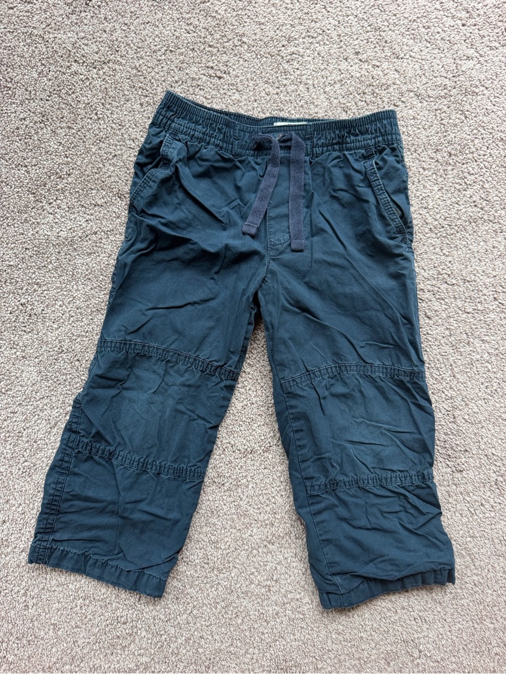Old Navy Navy Blue Kids Jogger Pants with Drawstring